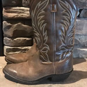 Laredo Cowboy Boots ,Lea Vamp Fox, Women’s Size 6m
